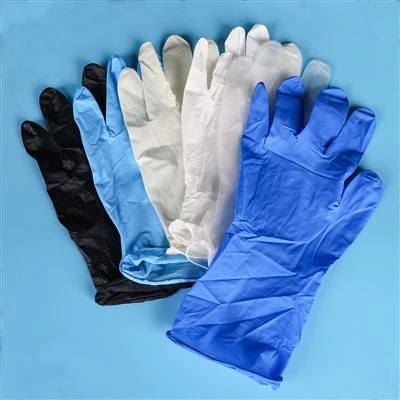 Eldobható PVC vizsgálati kesztyű, pormentes, átlátszó, orvosi vizsgálati kesztyű S/M/L/XL